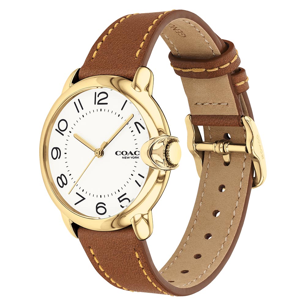 Coach Arden Saddle Leather Women's Watch - 14503607