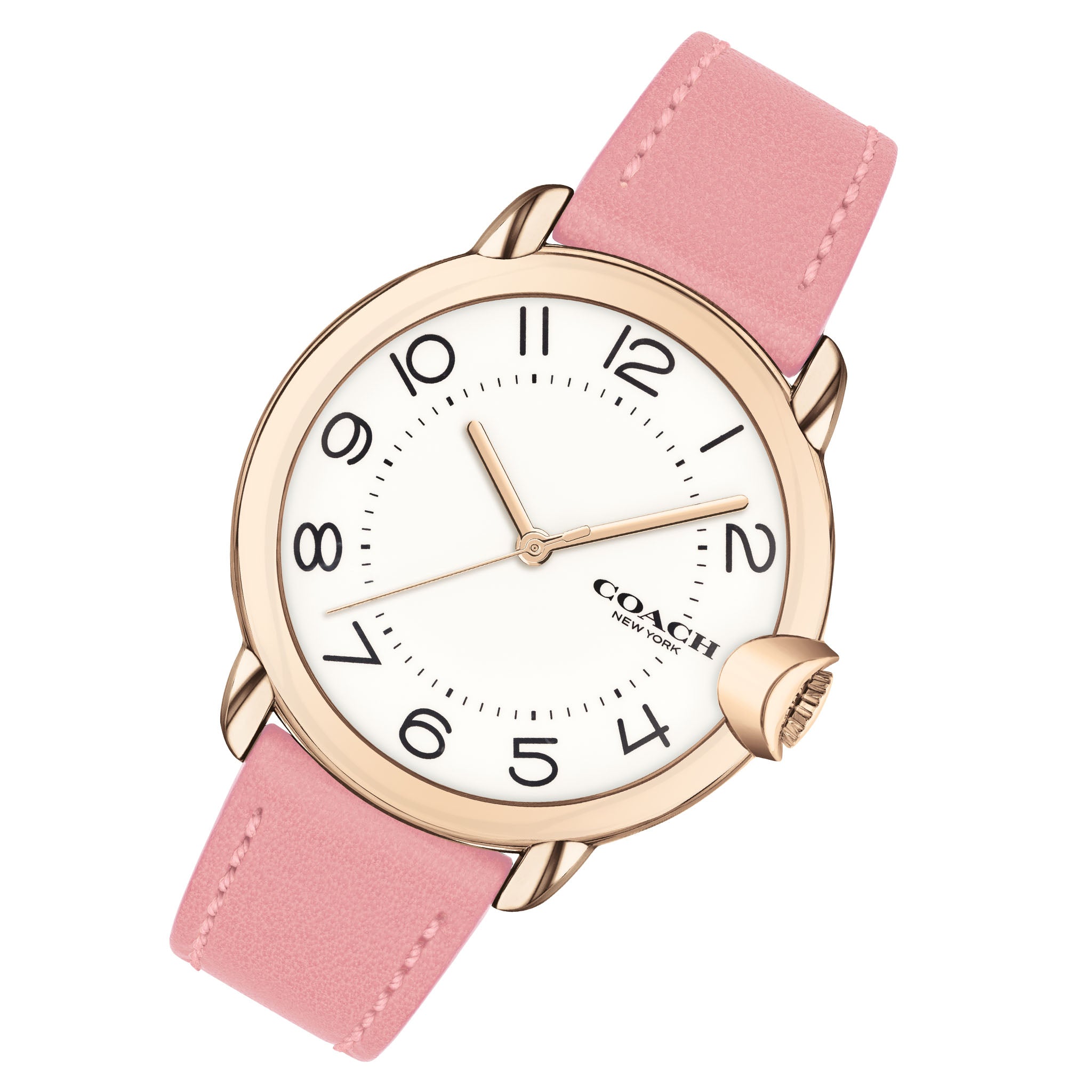 Coach Arden Pink Leather Women's Watch - 14503608