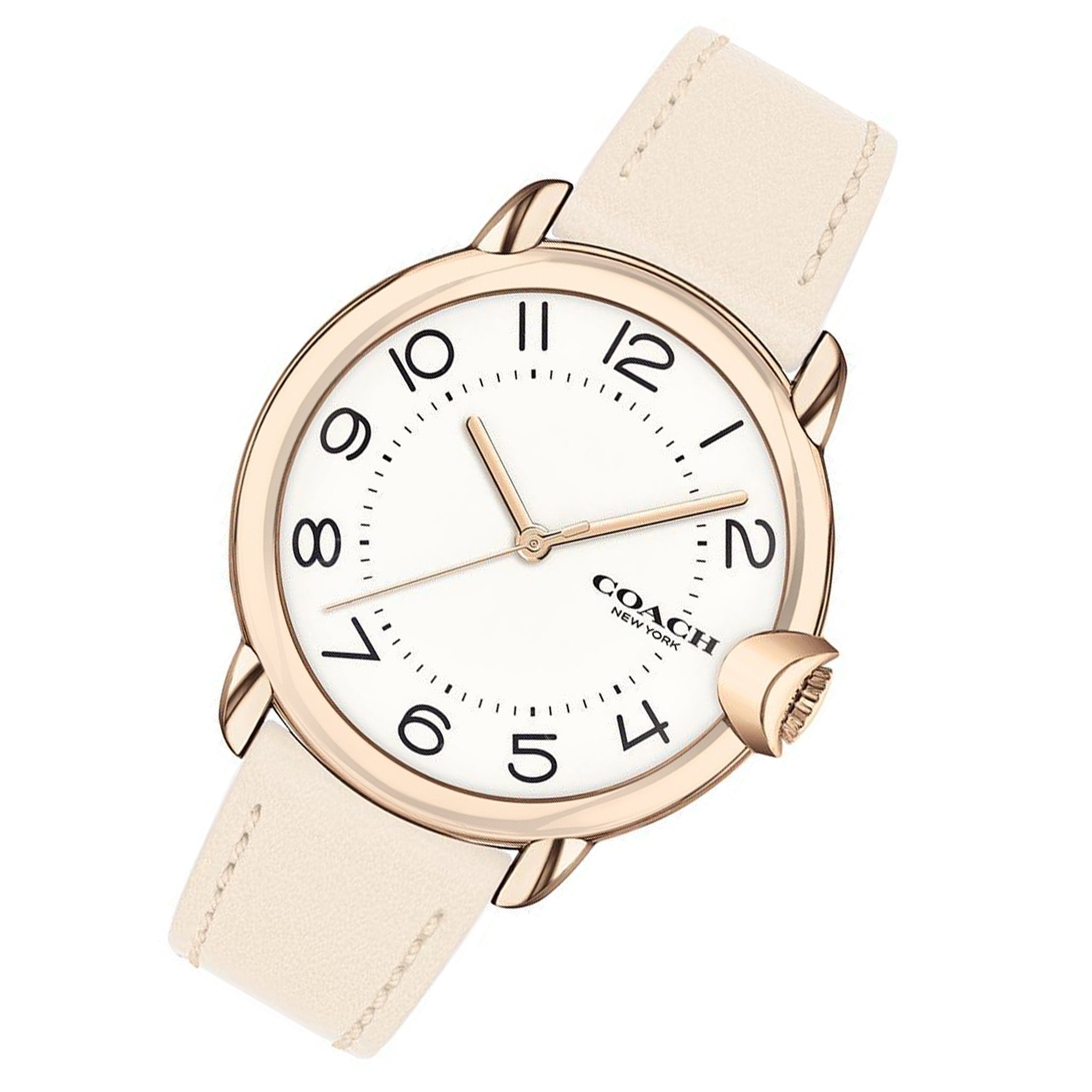 Coach Arden Chalk Leather Women's Watch - 14503609
