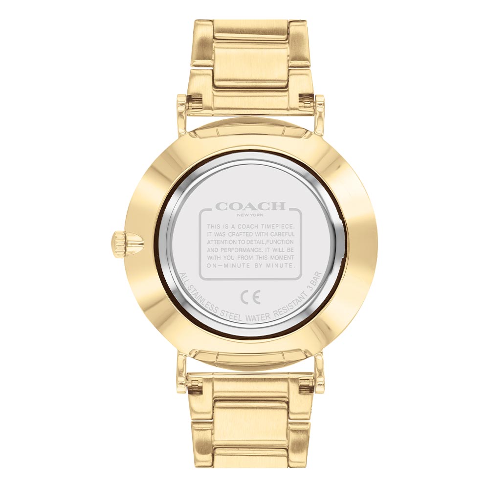 Coach Perry Gold Steel Women's Watch - 14503633