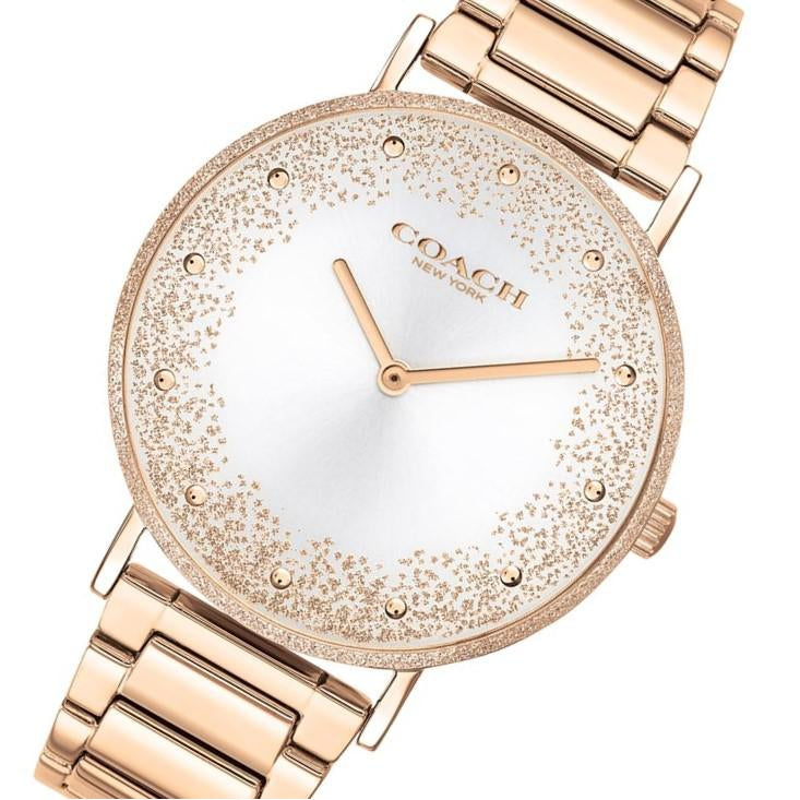 Coach Perry Rose Gold Steel Women's Watch - 14503634