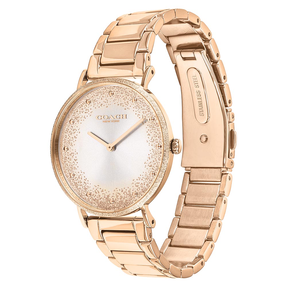 Coach Perry Rose Gold Steel Women's Watch - 14503634