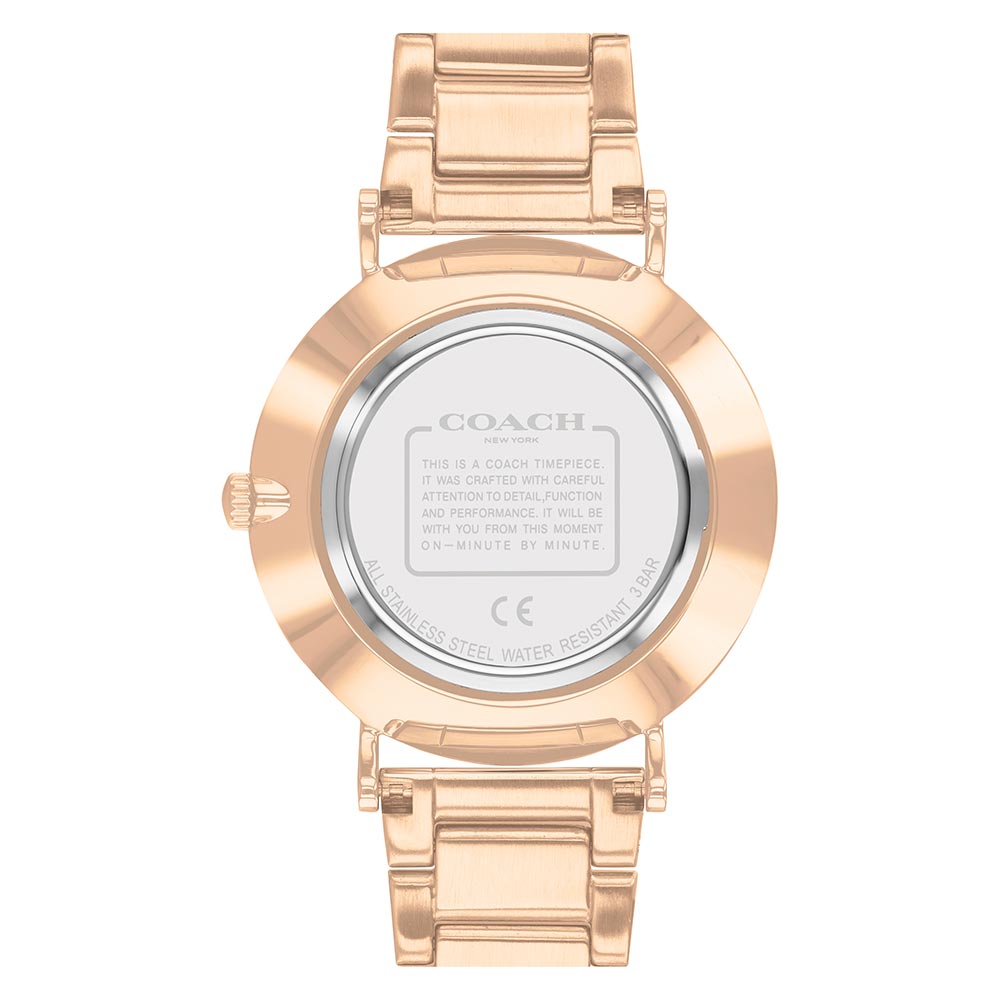 Coach Perry Rose Gold Steel Women's Watch - 14503634