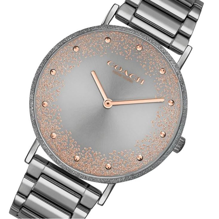 Coach Perry Grey Steel Women's Watch - 14503635