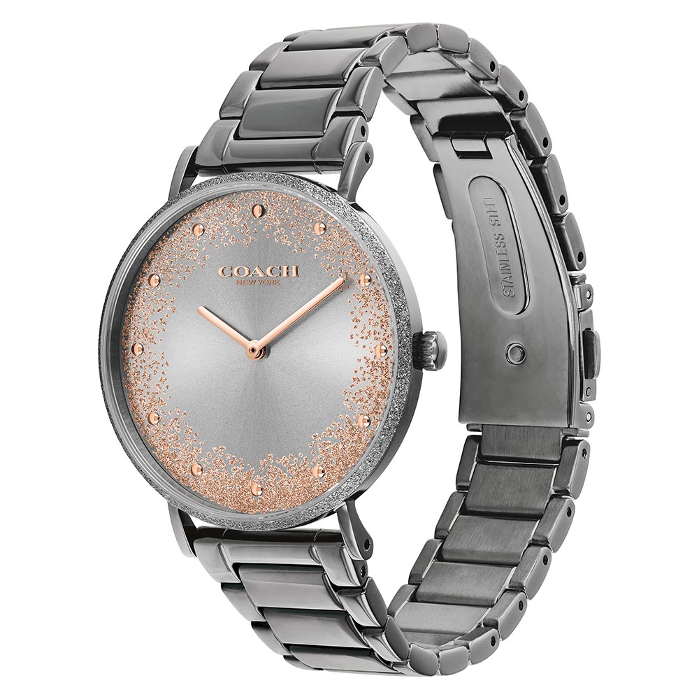 Coach Perry Grey Steel Women's Watch - 14503635