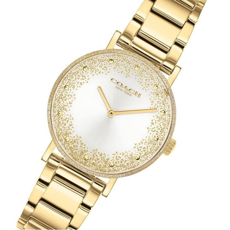 Coach Perry Gold Steel Women's Watch - 14503638