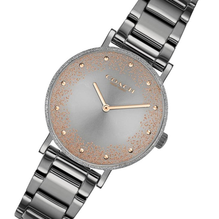 Coach Perry Grey Steel Women's Watch - 14503640