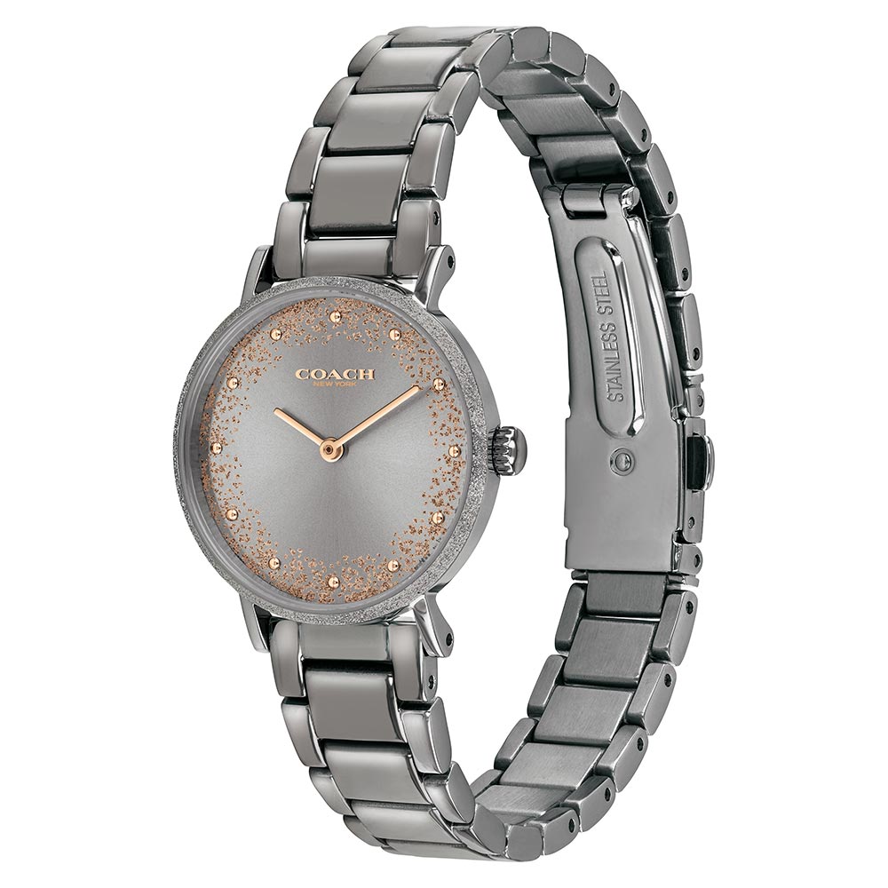 Coach Perry Grey Steel Women's Watch - 14503640