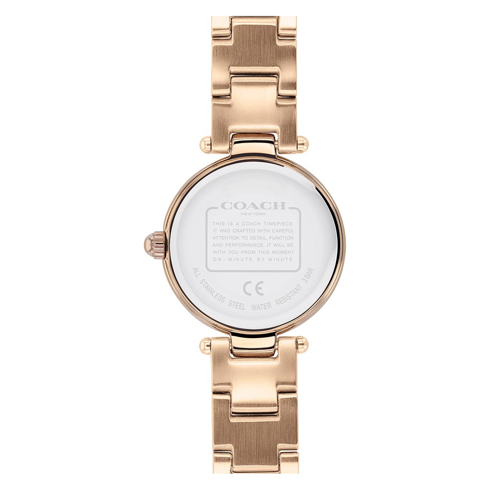Coach Park Carnation Gold Steel with Crystal Women's Watch - 14503669