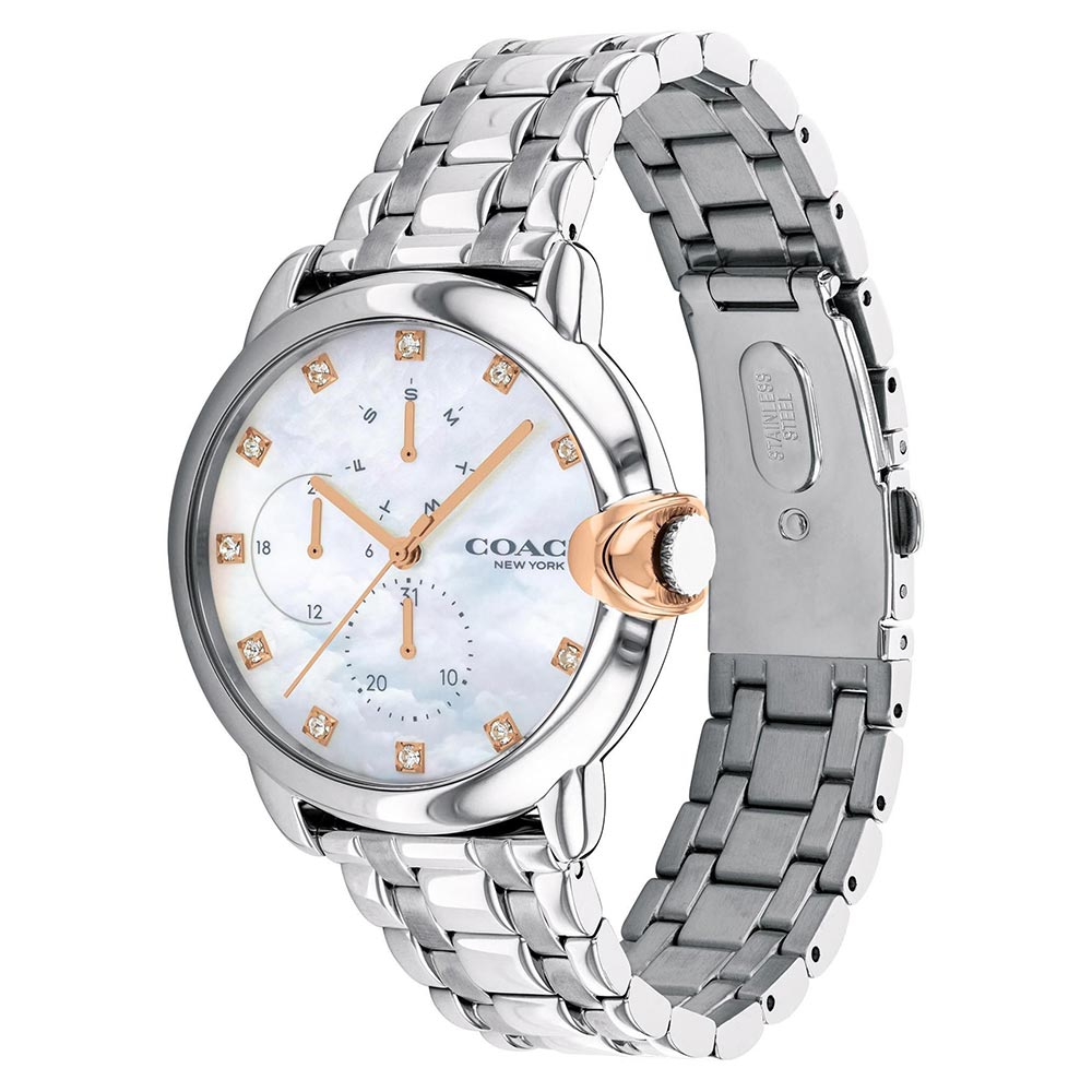 Coach Arden Stainless Steel Women's Multi-function Watch - 14503680