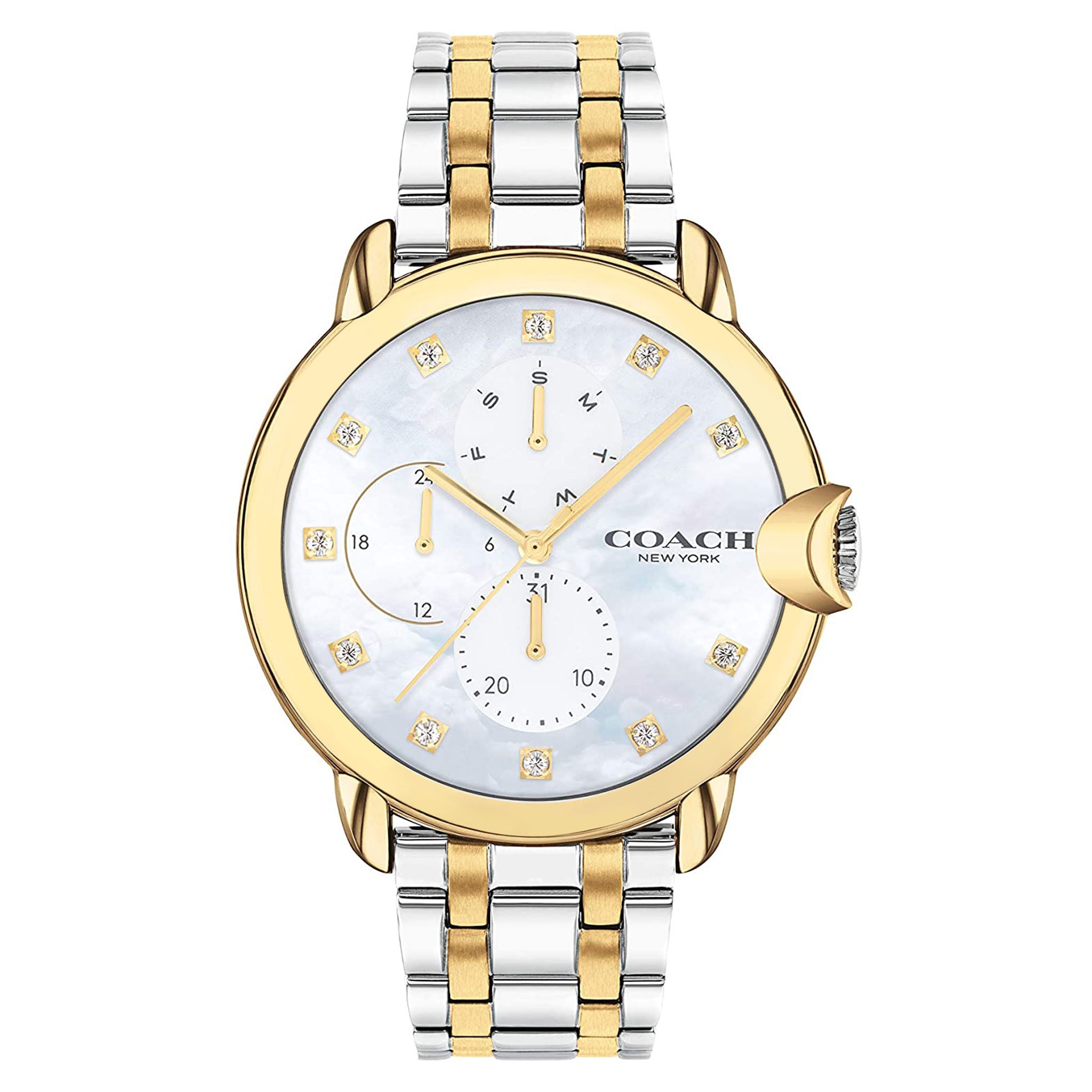 Coach Arden Two-Tone Steel Women's Multi-function Watch - 14503683