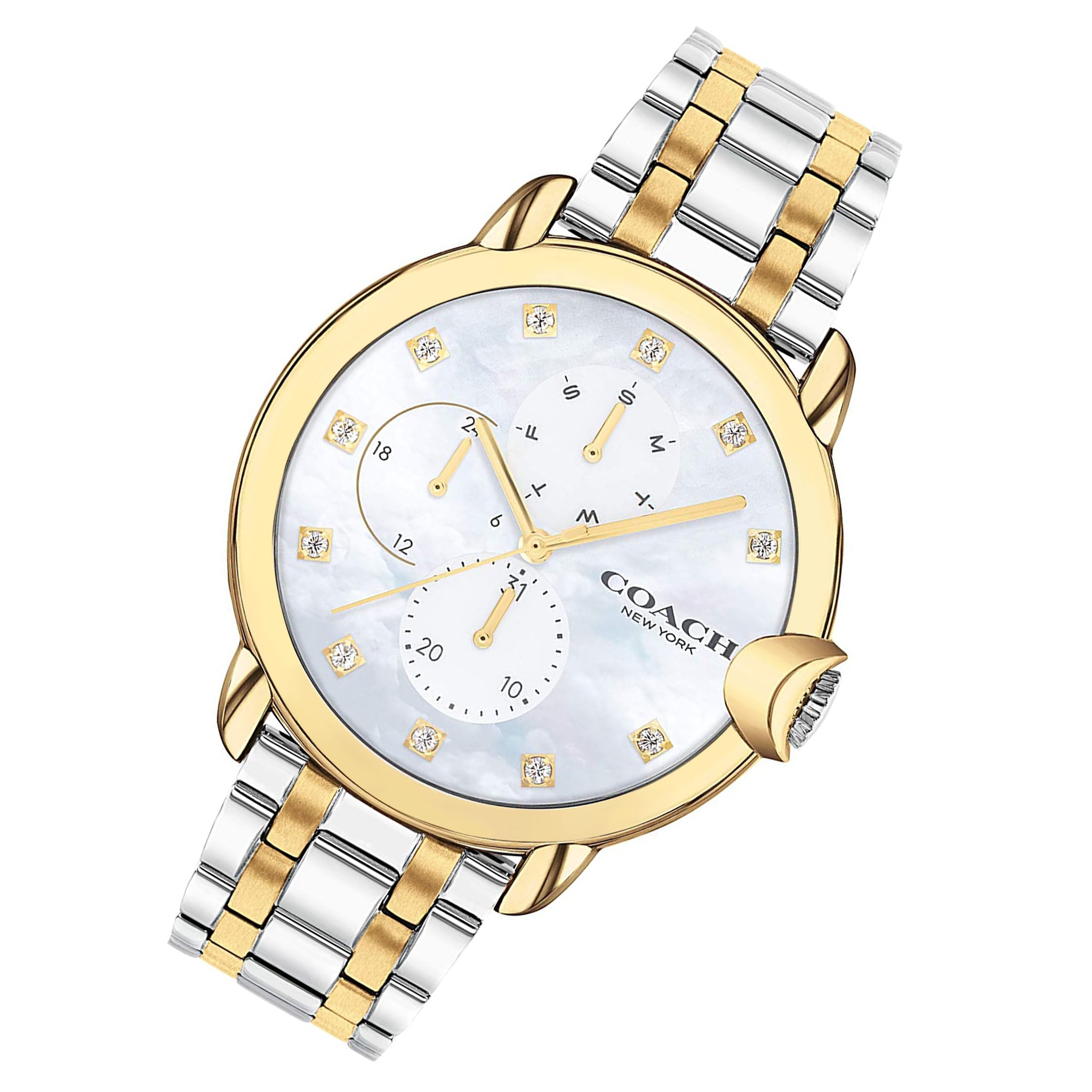 Coach Arden Two-Tone Steel Women's Multi-function Watch - 14503683