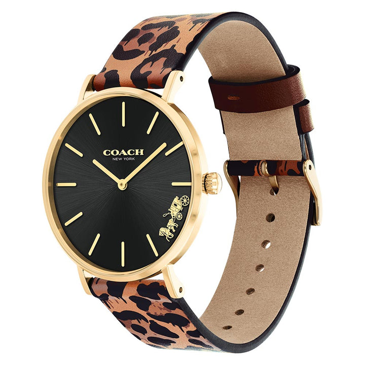 Coach Perry Multi-colour Leather Women's Watch - 14503712