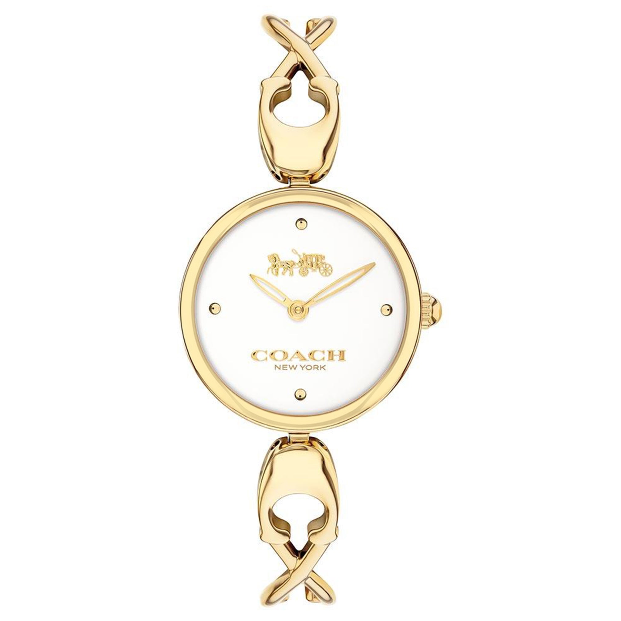 Coach Caroll Gold Steel Bracelet Women's Watch - 14503749