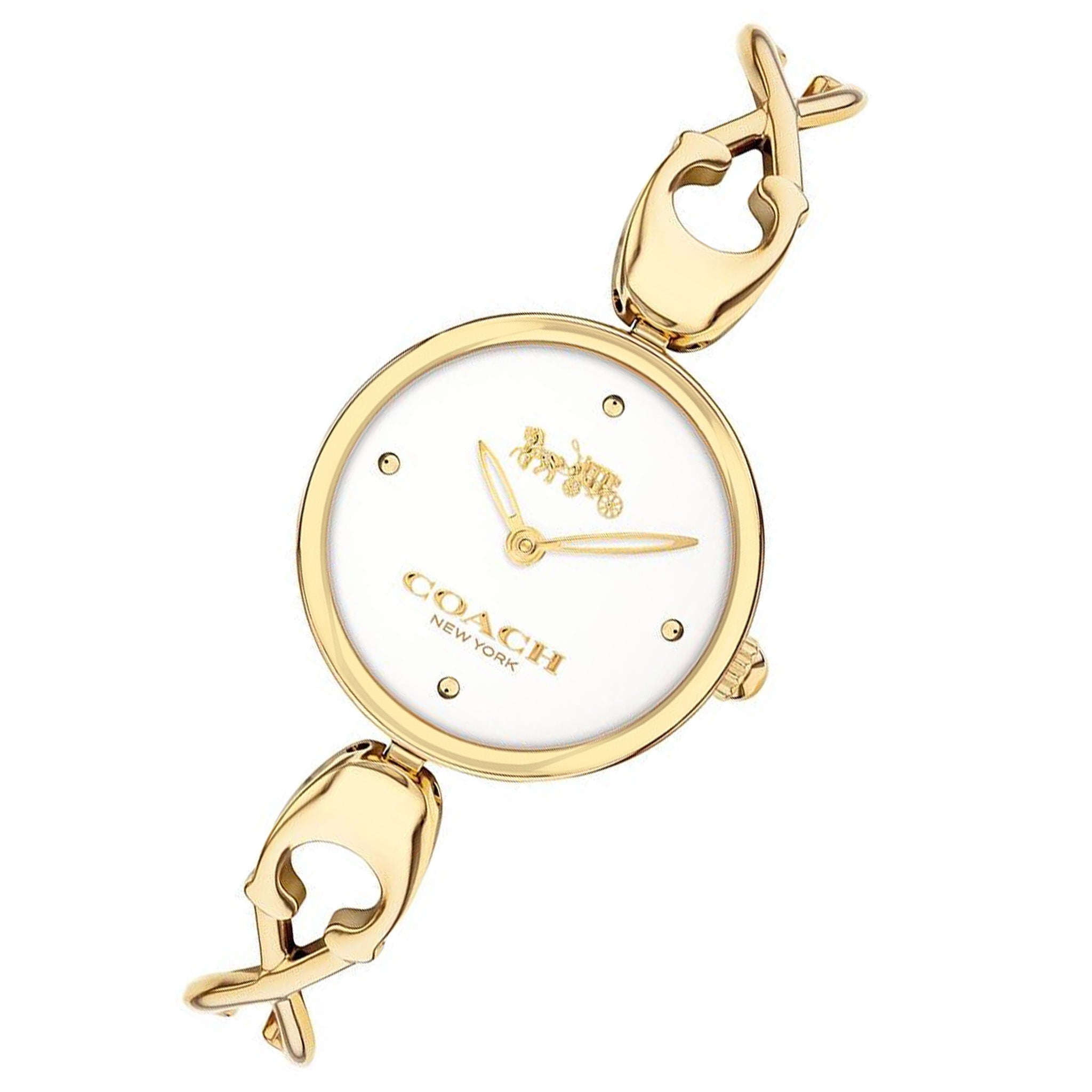 Coach Caroll Gold Steel Bracelet Women's Watch - 14503749