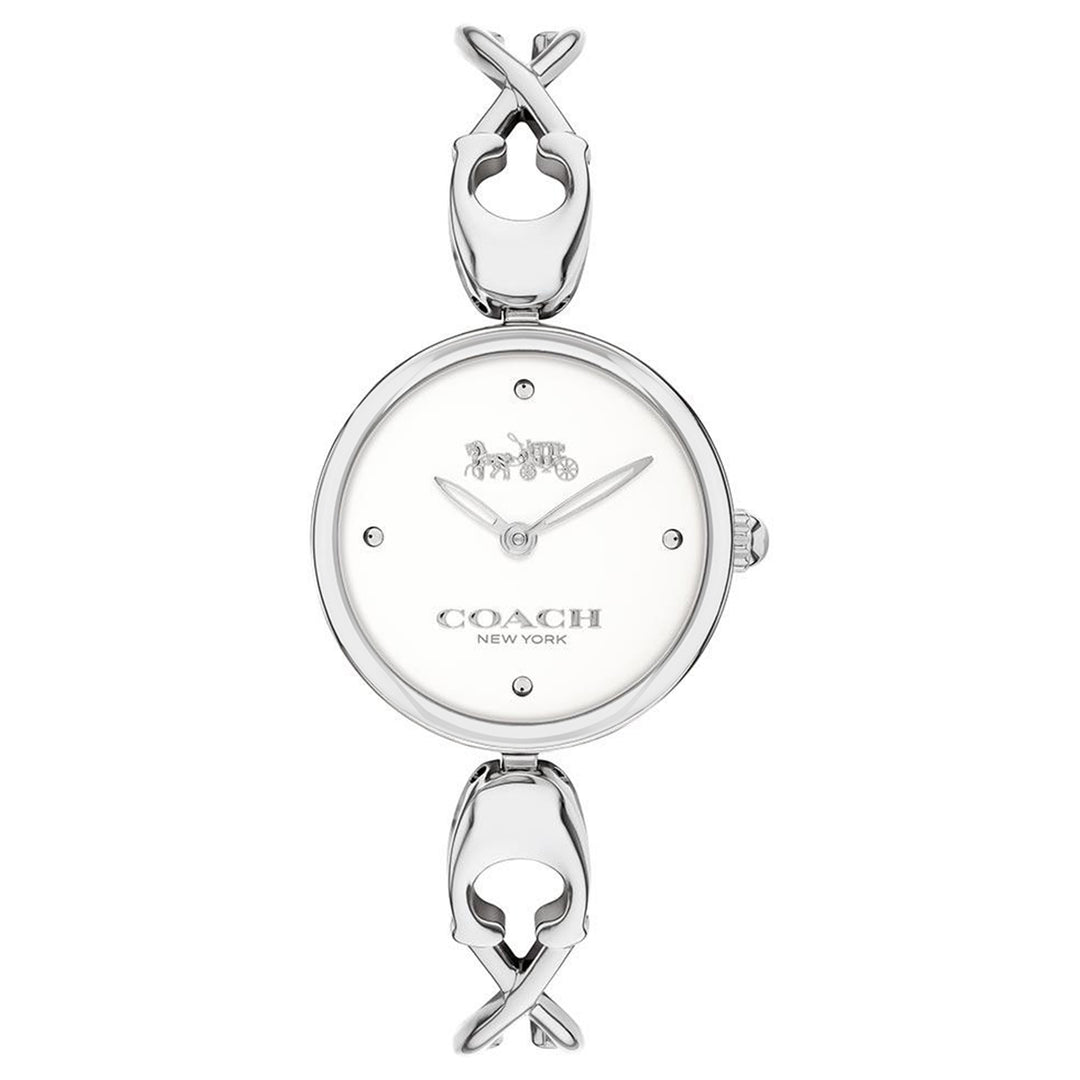 Coach Caroll Silver Steel Bracelet Women's Watch - 14503750