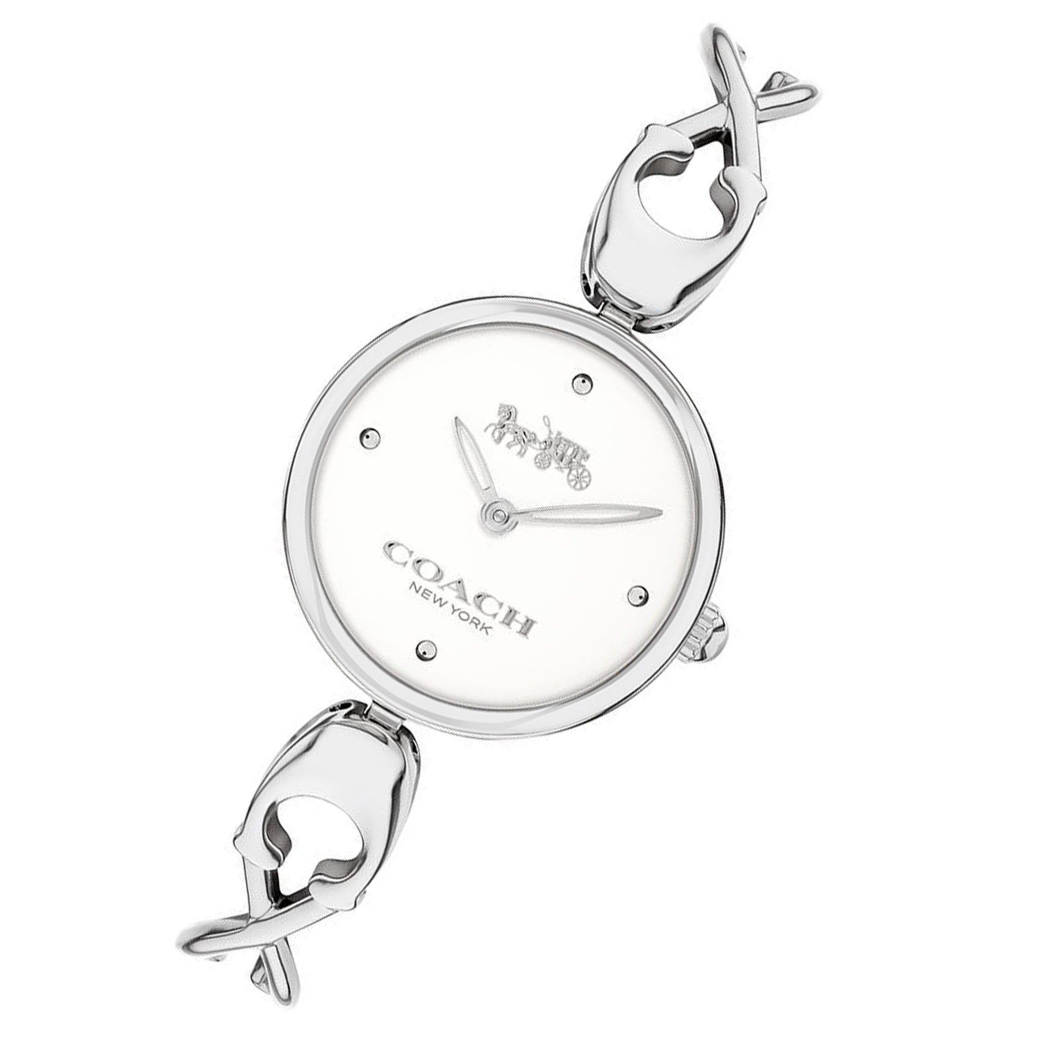 Coach Caroll Silver Steel Bracelet Women's Watch - 14503750