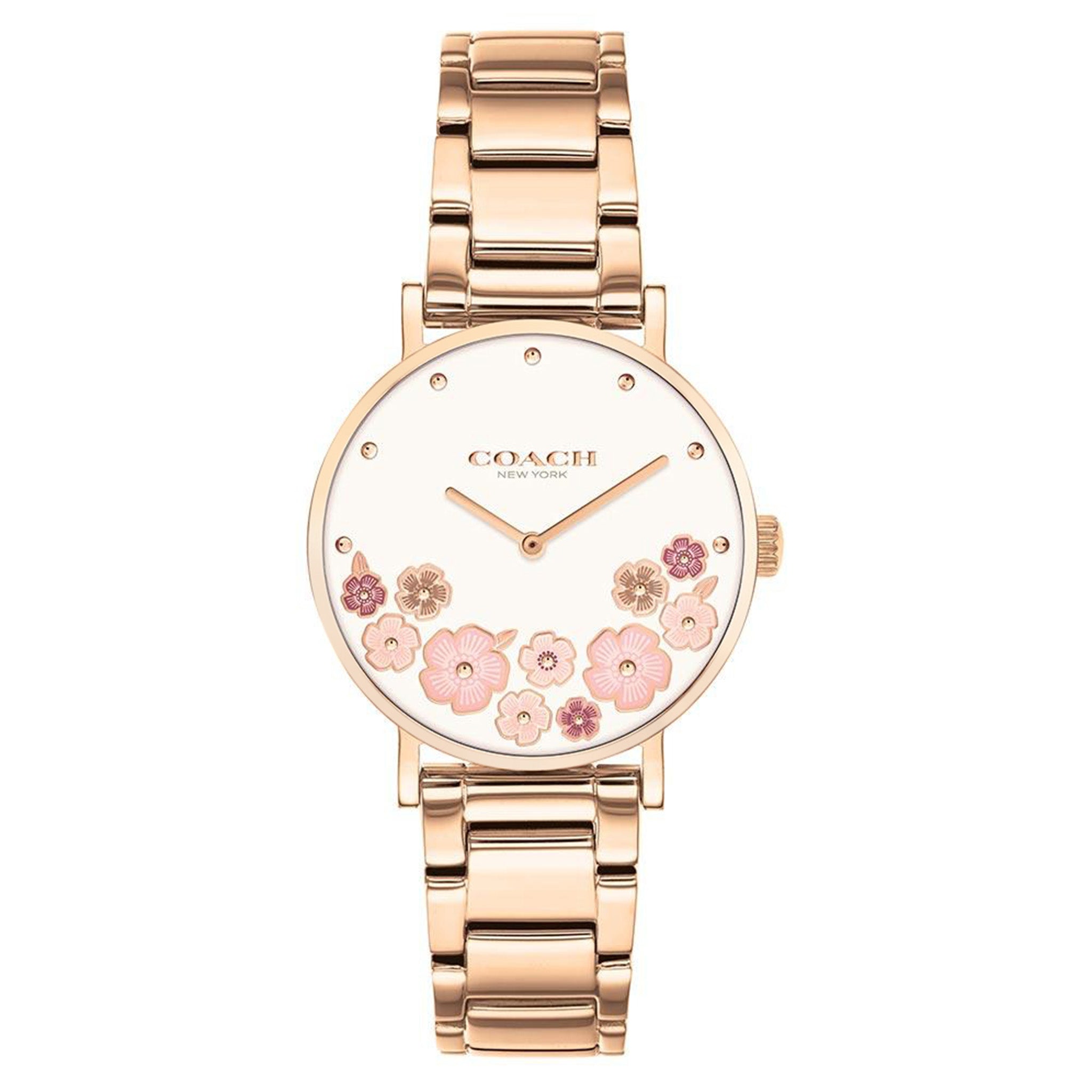 Coach Rose Gold Steel Women's Watch - 14503767