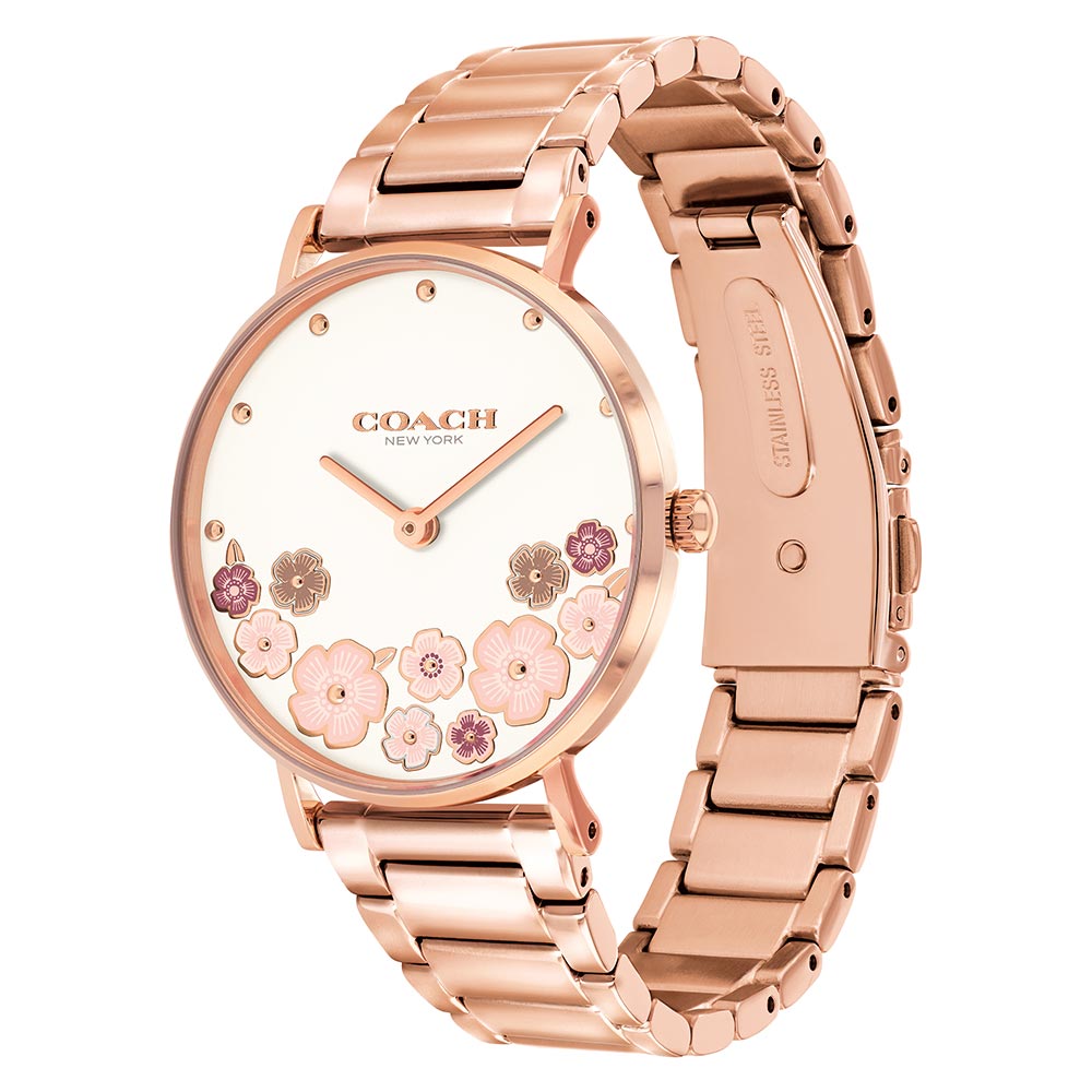 Coach Perry Rose Gold Steel Women's Watch - 14503768