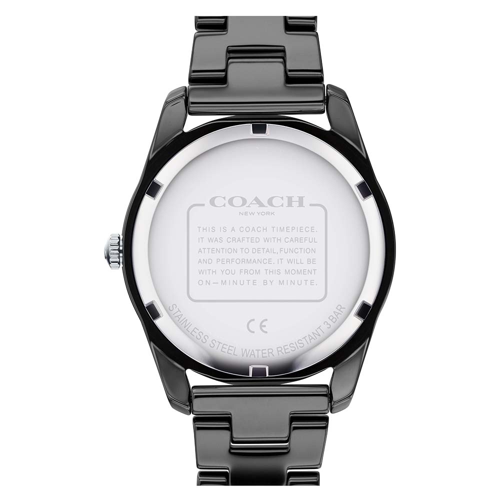Coach Preston Black Ceramic Women's Watch - 14503774