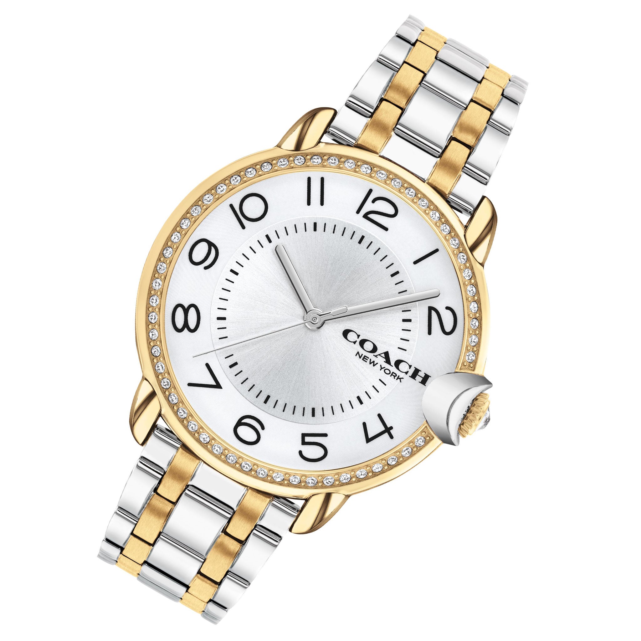 Coach Arden Two-Tone Steel with Crystals Women's Watch - 14503811