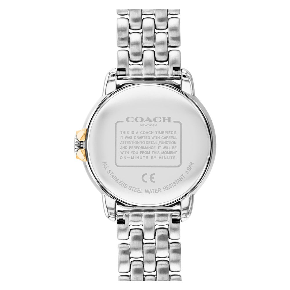 Coach Arden Stainless Steel White Dial Women's Watch