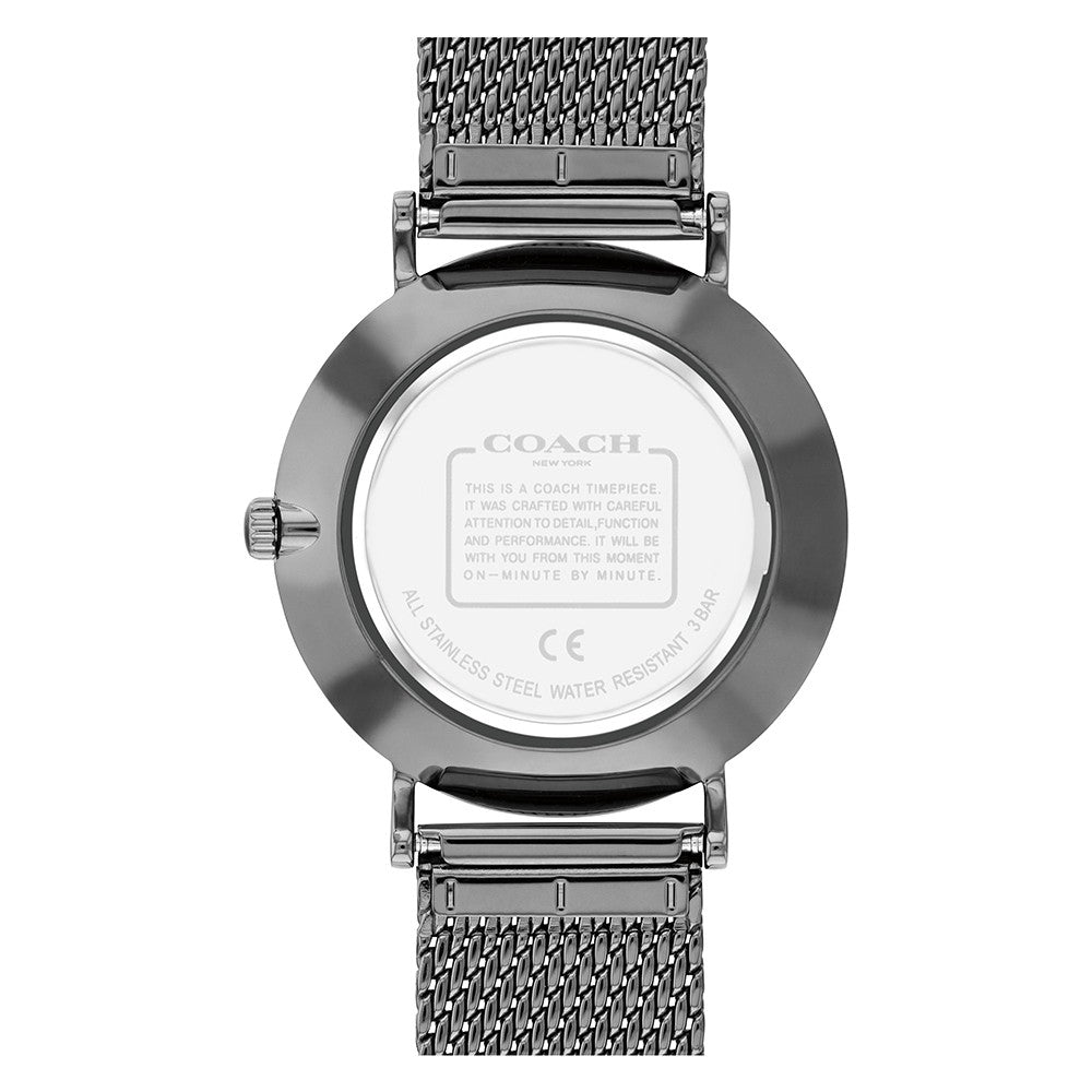 Coach Perry Grey Mesh Women's Watch - 14503825