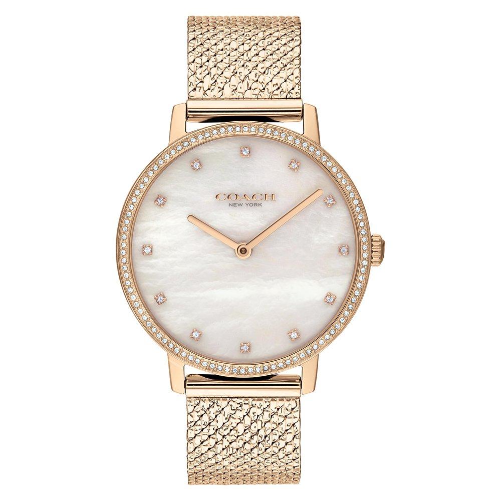 Coach Audrey Carnation Gold Mesh Women's Slim Watch - 14503827