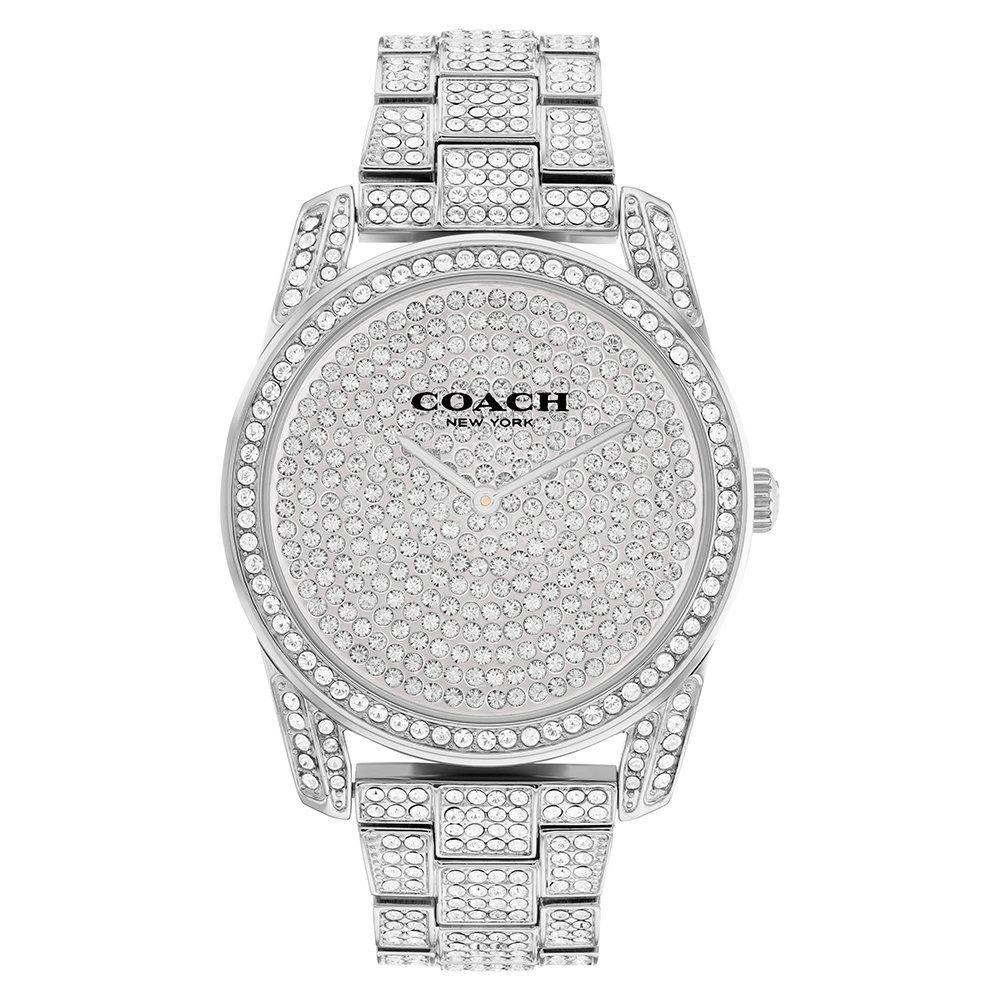 Coach Preston Stainless Steel with Crystals Silver Dial Women's Watch - 14503856