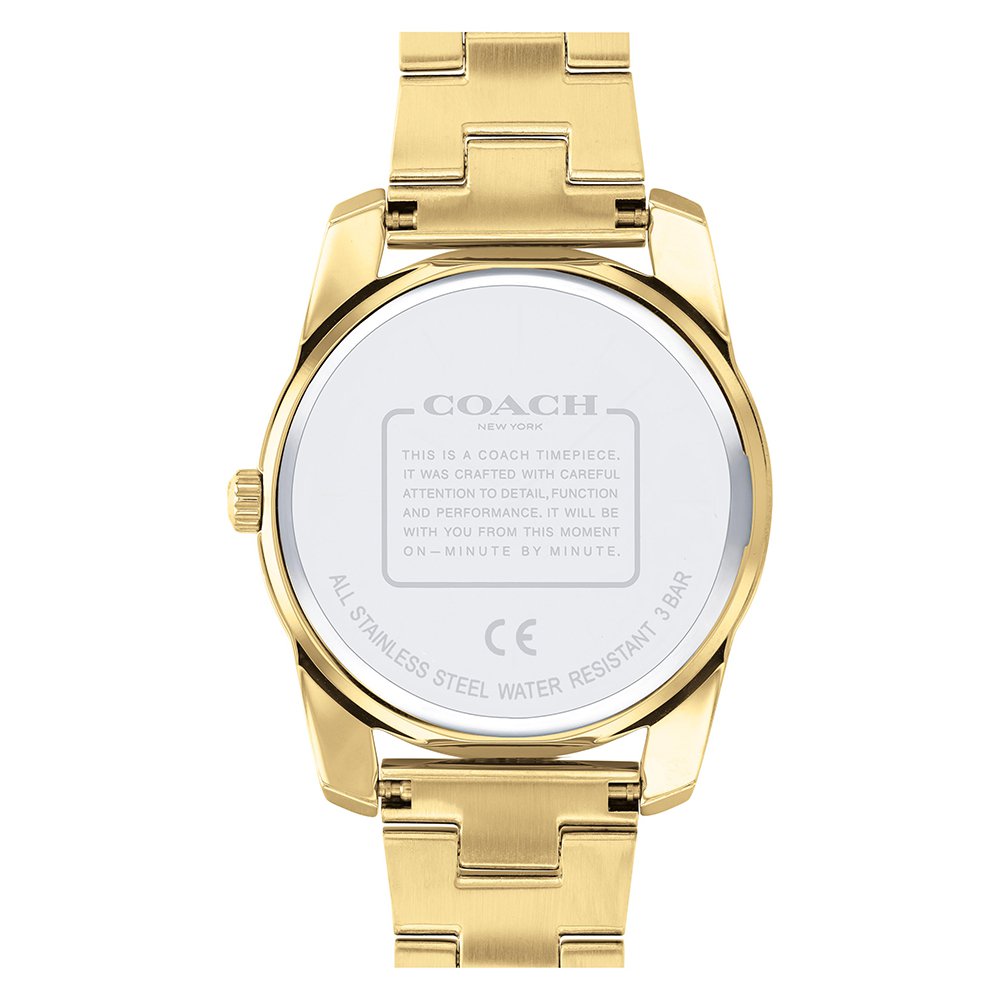 Coach Preston Gold Steel with Crystals Women's Watch - 14503870