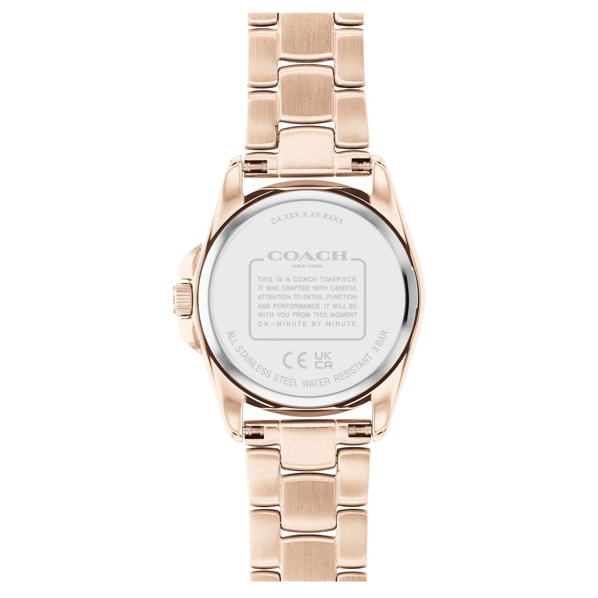 Coach Carnation Gold Steel Women's Watch - 14503908