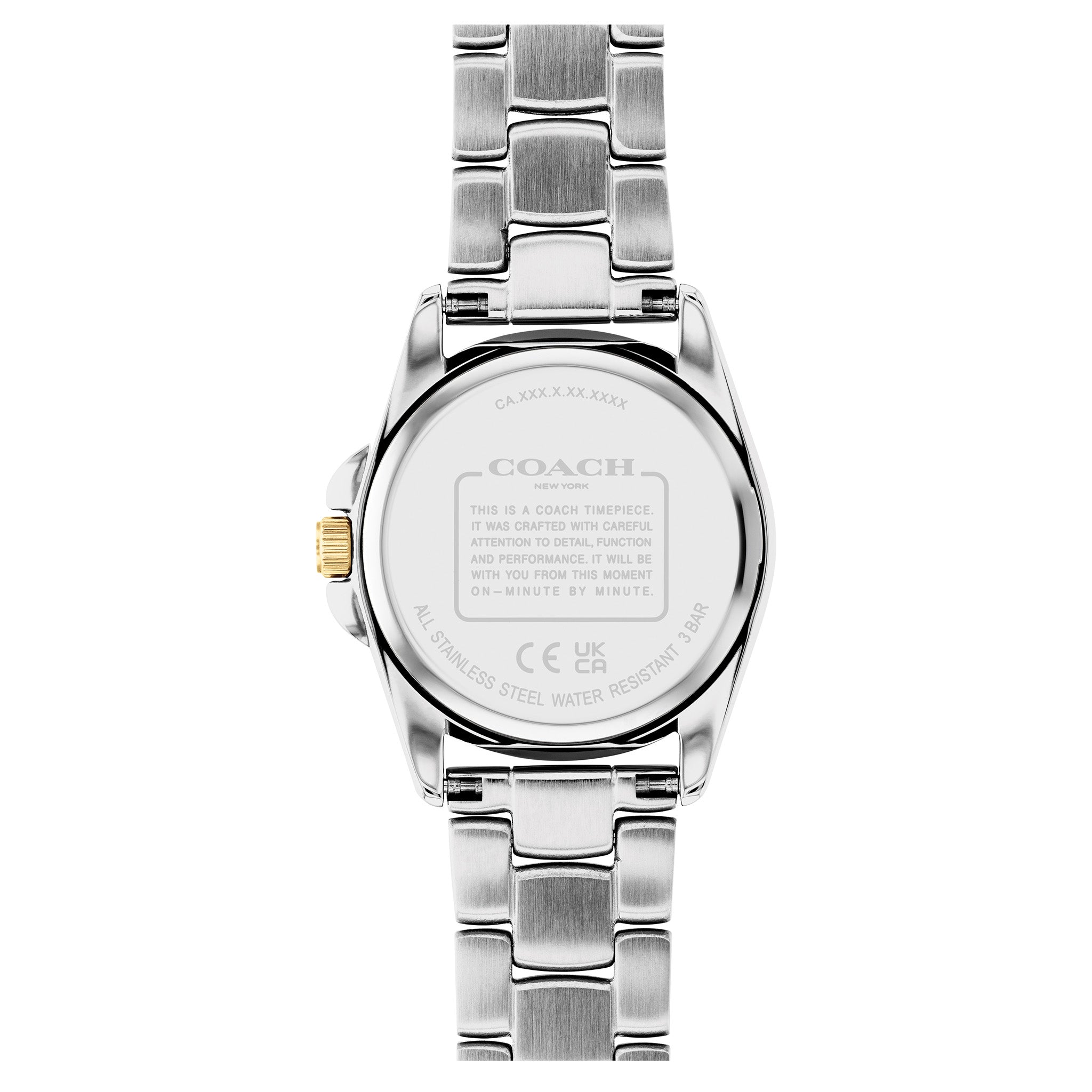 Coach two 2024 tone watch