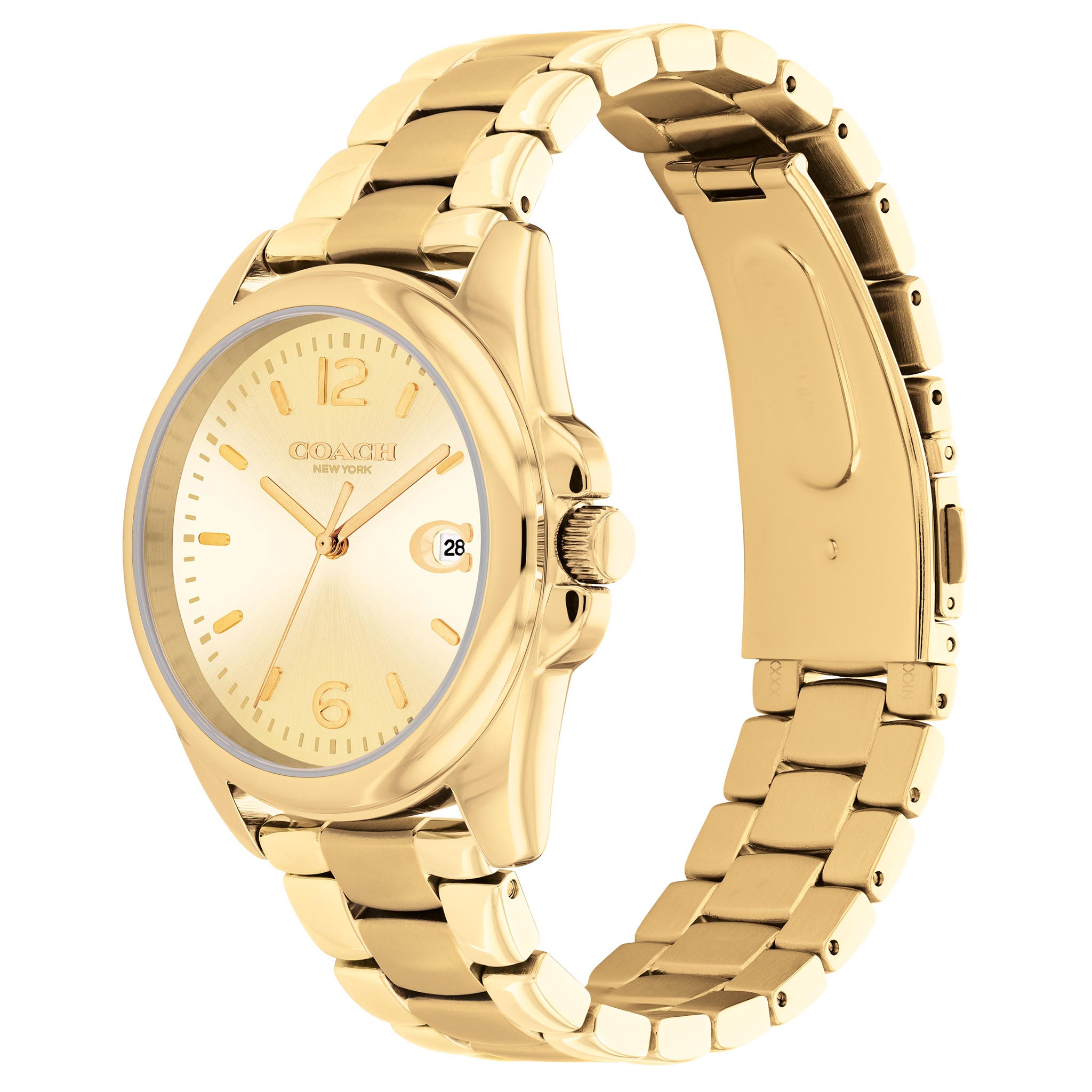Coach Gold Steel Women's Watch - 14503911