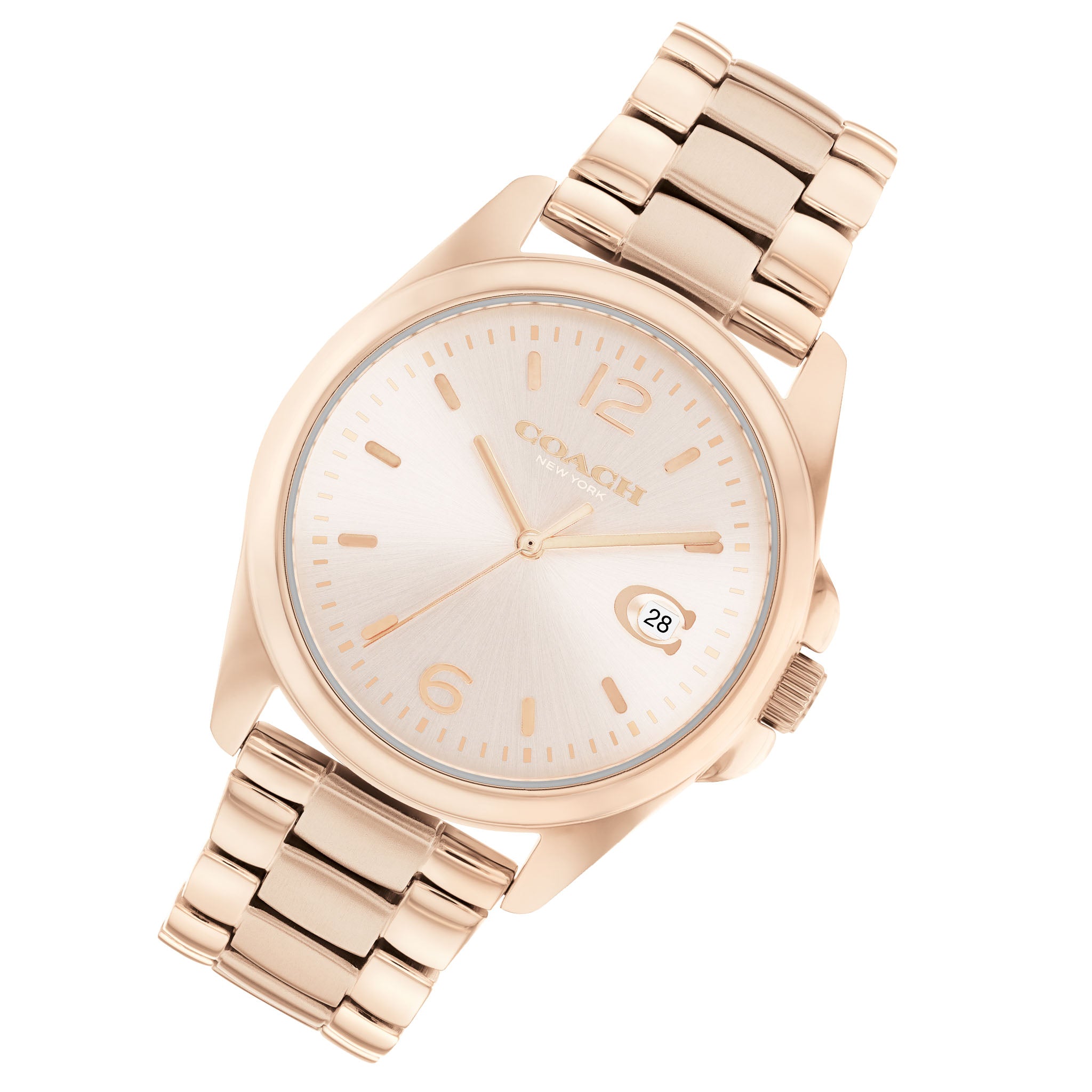 Coach Carnation Gold Steel Women's Watch - 14503912