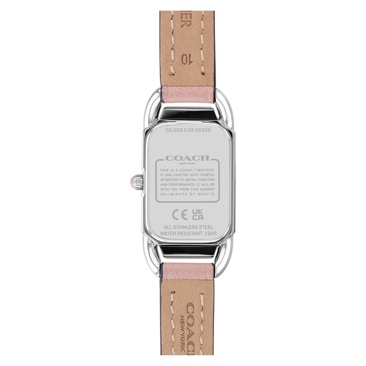 Coach Cadie Blush Leather Ivory Dial Women's Watch - 14504037