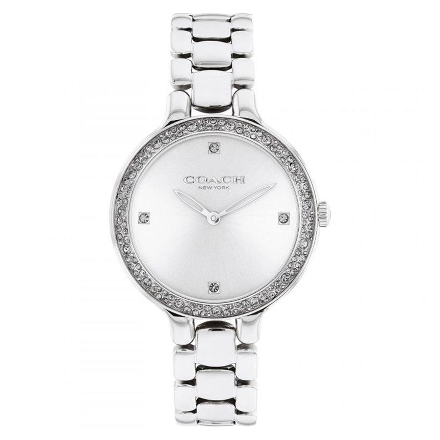 Coach Chelsea Stainless Steel Silver White Dial Women's Watch - 14504124