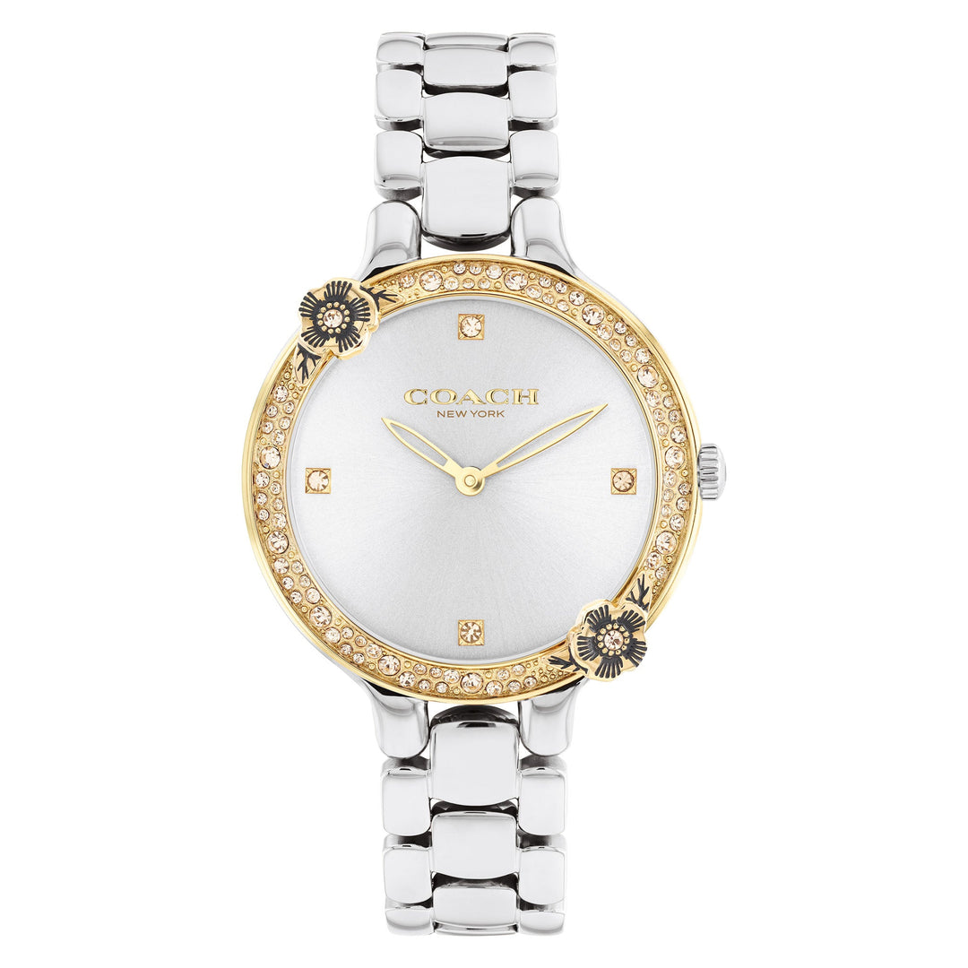 Coach Chelsea Stainless Steel Silver White Dial Women's Watch - 14504127