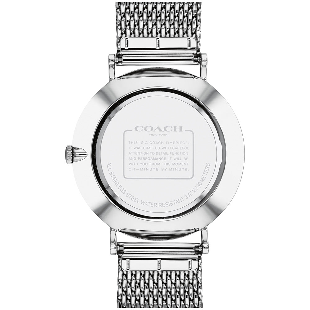 Coach Charles Stainless Steel Mesh Men's Watch - 14602144