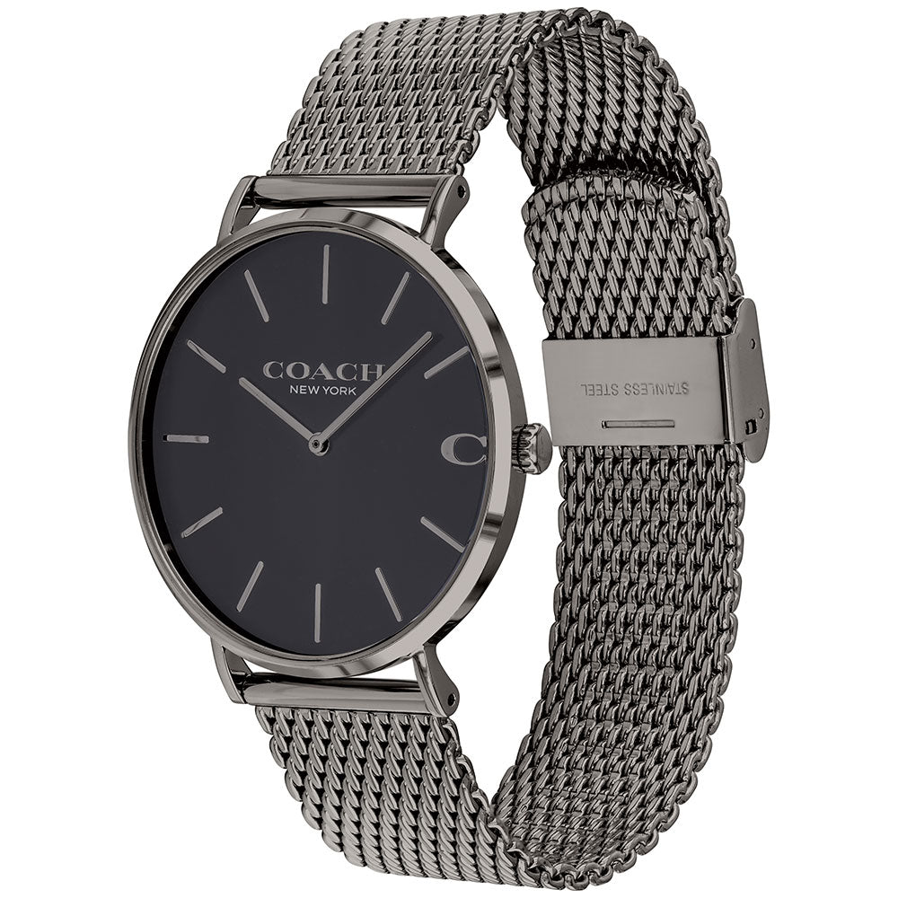 Coach Charles Steel Mesh Men's Watch - 14602145