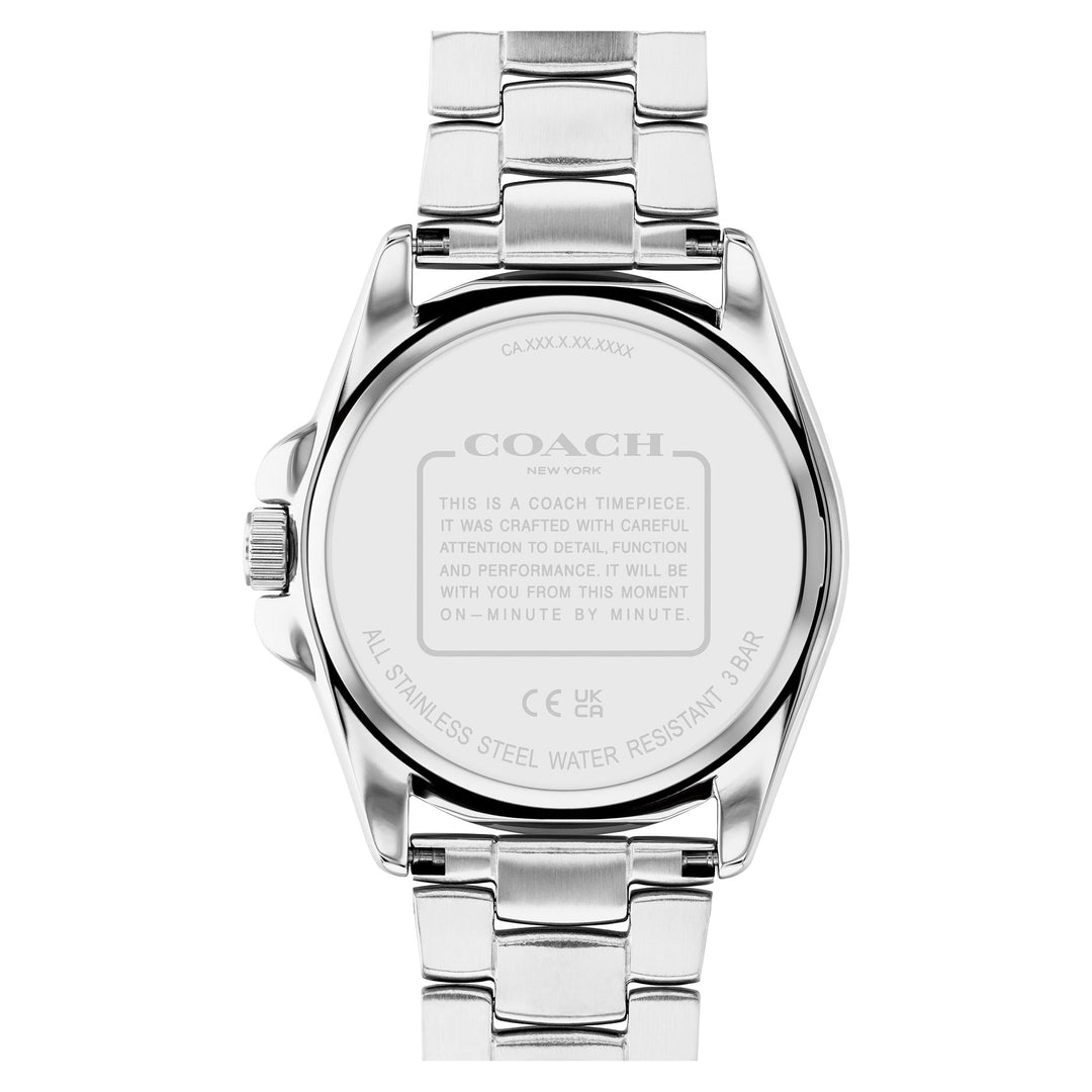 Coach Stainless Steel Blue Dial Men's Watch - 14602579