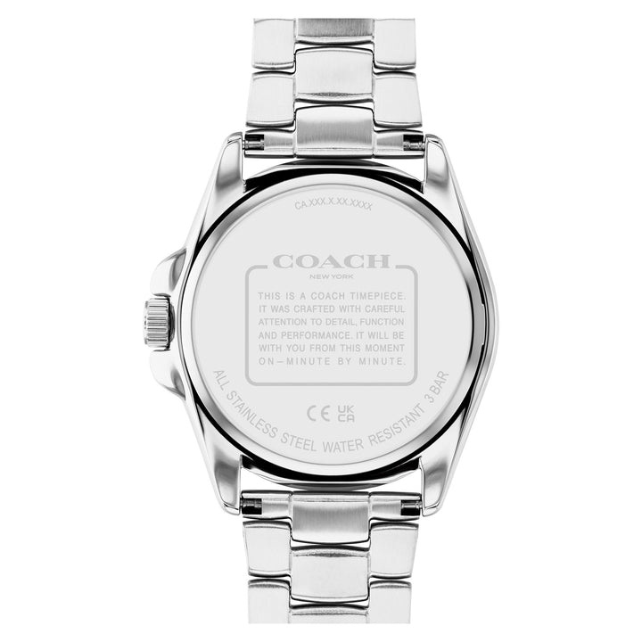Coach Stainless Steel Blue Dial Men's Watch - 14602579