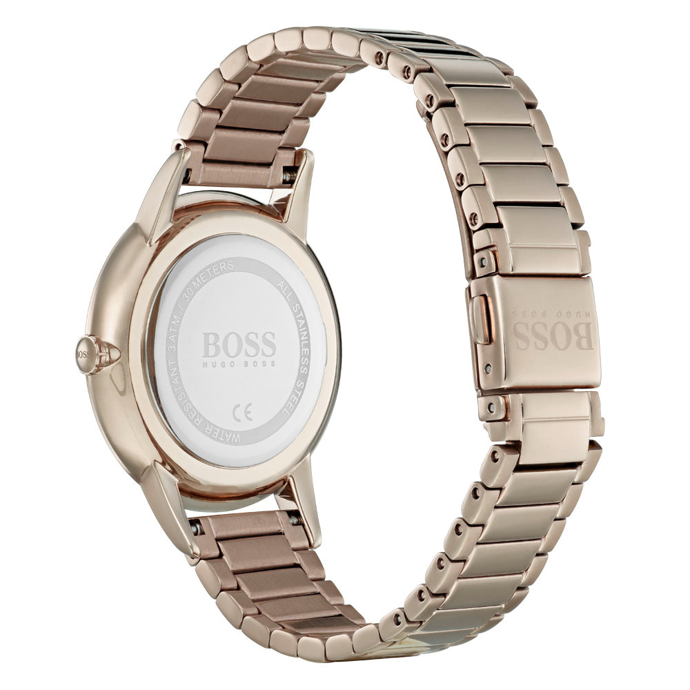 Hugo Boss Stainless Steel Crystal Studded Women's Watch - 1502463
