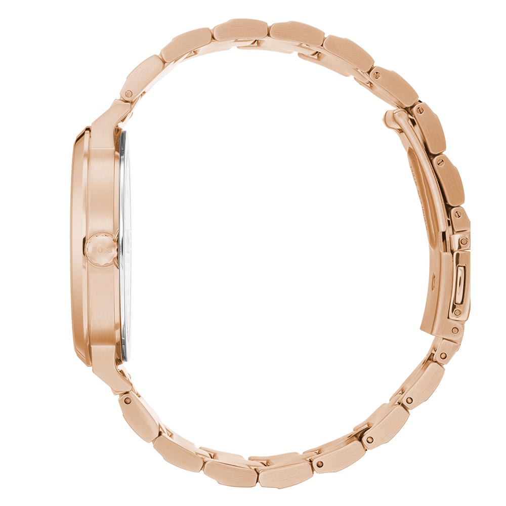 Hugo Boss Marina Carnation Gold Steel Women's Watch - 1502502