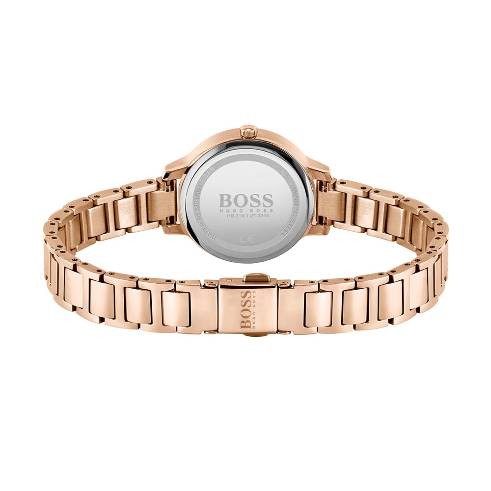 Hugo Boss Gala Carnation Gold Steel Women's Watch - 1502556