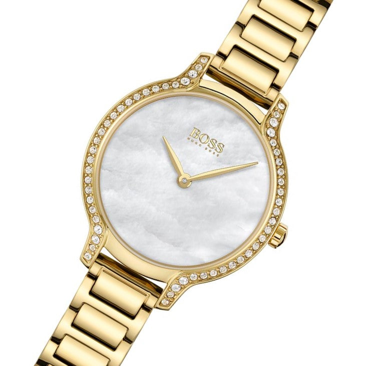 Hugo Boss Gala Gold Steel Women's Watch - 1502557