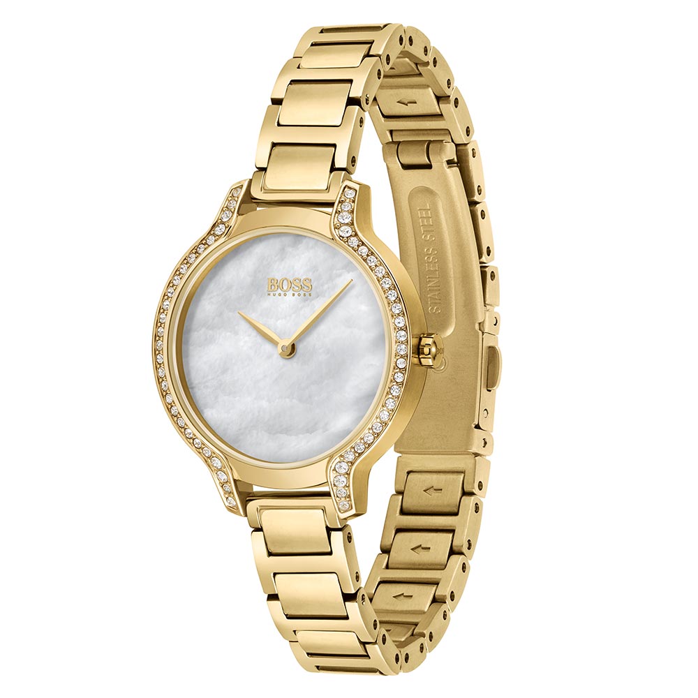 Hugo Boss Gala Gold Steel Women's Watch - 1502557