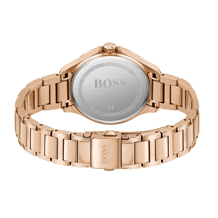 Hugo Boss Grace Carnation Gold Steel Women's Watch - 1502578