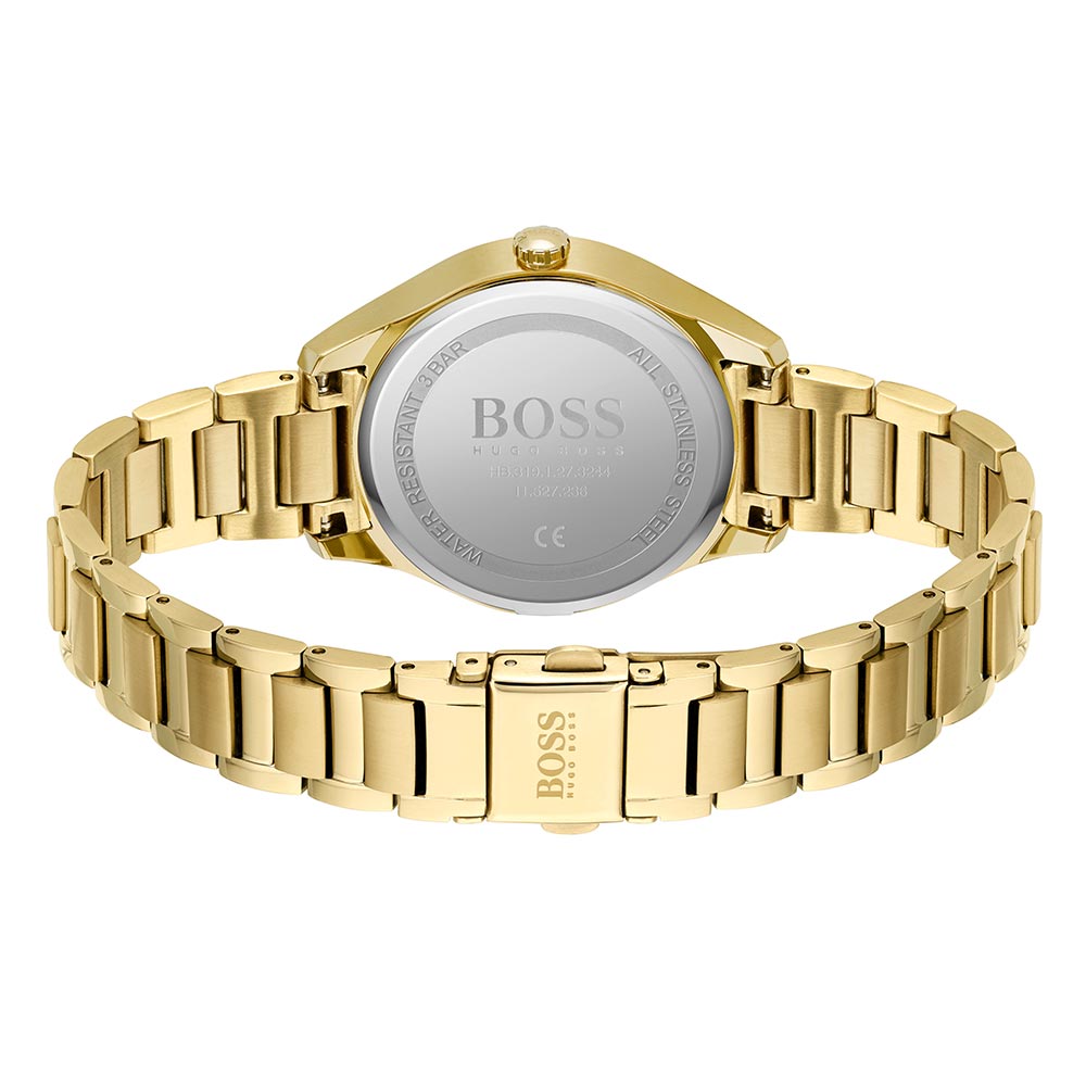 Hugo Boss Gold Steel Women's Multi-function Watch - 1502584