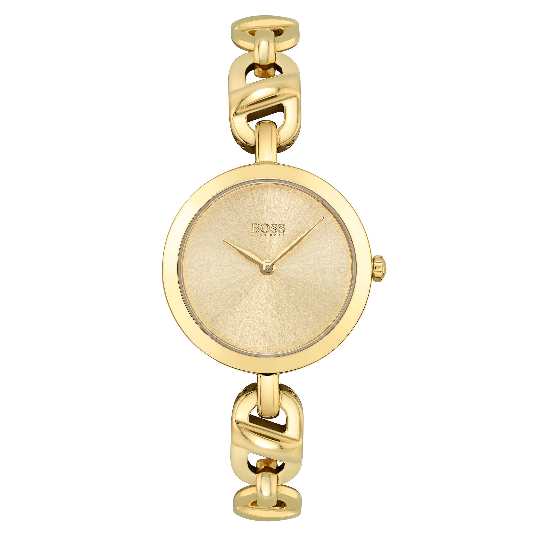 Hugo Boss Chain Gold Steel Women's Watch - 1502591