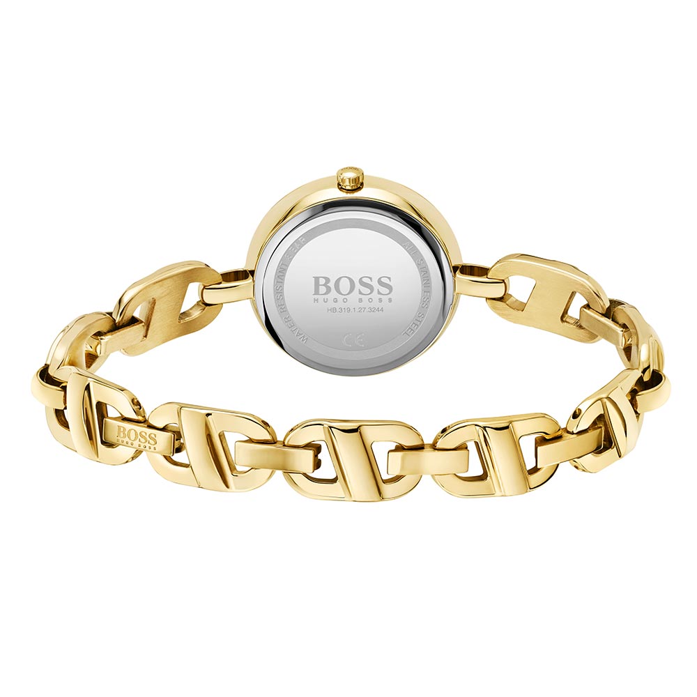 Hugo Boss Chain Gold Steel Women's Watch - 1502591